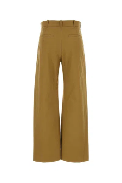 Shop Chloé Pants In Green