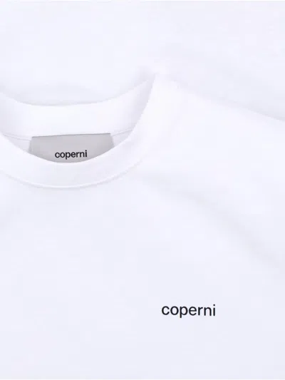 Shop Coperni T-shirts And Polos In White