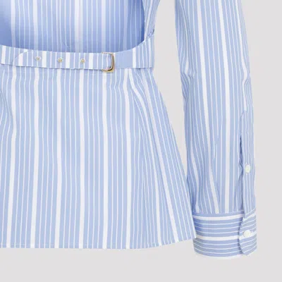 Shop Jacquemus Shirt In Blue