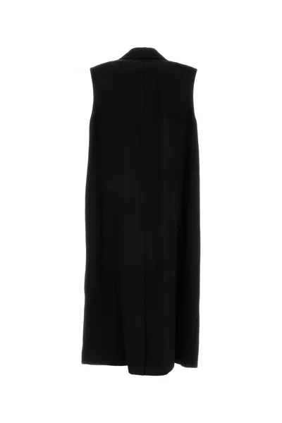 Jil Sander Button-fastening Tailored Crepe Gilet In 001