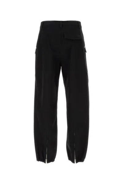 Loewe Pantaloni Cargo In Cotone In Black