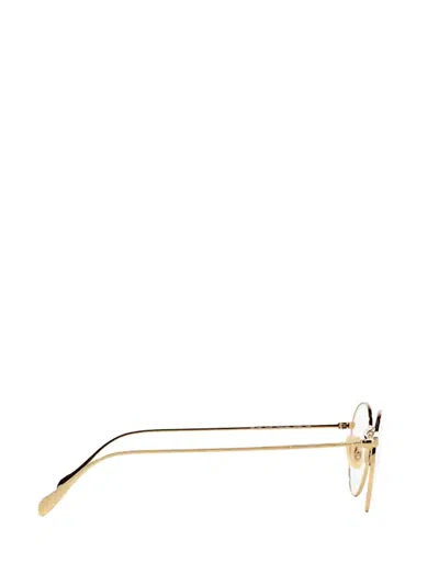 Shop Oliver Peoples Eyeglasses In Gold