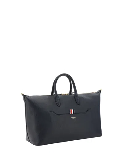 Shop Thom Browne Shoulder Bags In Black