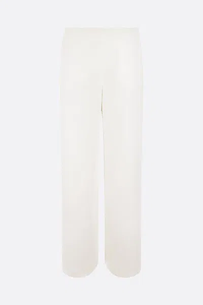 Shop Valentino Garavani Trousers In Beige