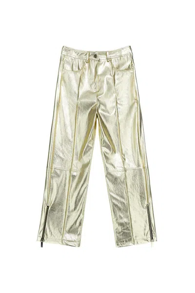 5 Progress 5progress Pants In Gold