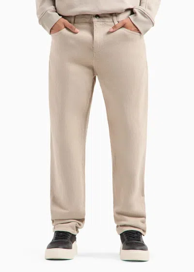 Armani Exchange Jeans  Men Color Beige In Beige