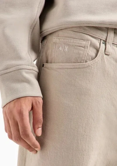 Armani Exchange Jeans  Men Color Beige In Beige
