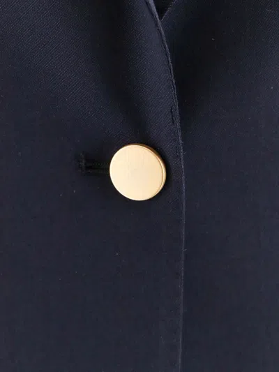 Tagliatore Tailored Single-breasted Blazer Notch Lapel In Blue