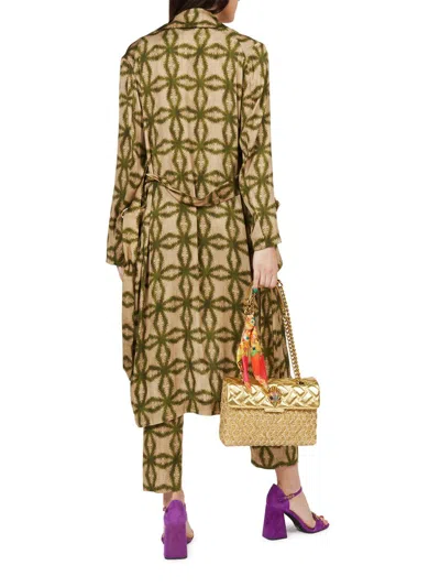 Bazar Deluxe Coats & Jackets In Camel/military Green