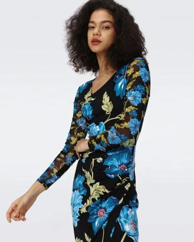 Diane Von Furstenberg Dvf In Black/blue