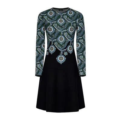 Shop Etro Mw Knitwear Mini Dresses Woman In S9000