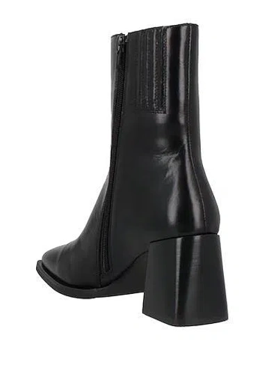 Jeffrey Campbell Sherpal Block-heel Booties In Black