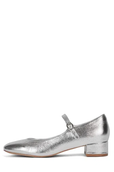 Jeffrey Campbell Top Tier Mary Jane Pump In Silver