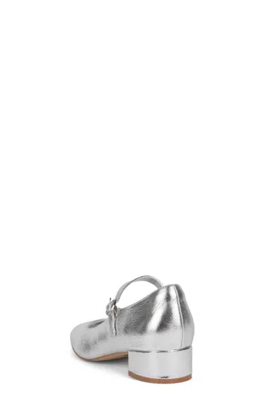 Jeffrey Campbell Top Tier Mary Jane Pump In Silver