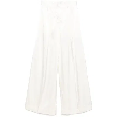 Shop Jil Sander Pants In Multicolor