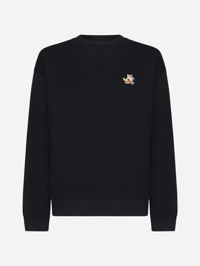 Shop Maison Kitsuné Sweatshirt In Black