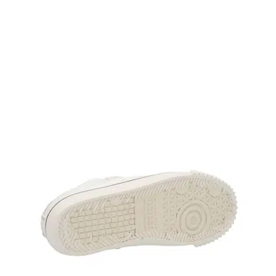 Maison Margiela Baskets Evolution Low Top En Cuir Blanc In H8548