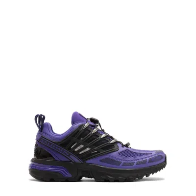 Salomon Acs Pro Mesh And Rubber Sneakers In Lb Blk Ast
