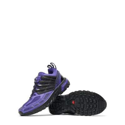 Salomon Acs Pro Mesh And Rubber Sneakers In Lb Blk Ast