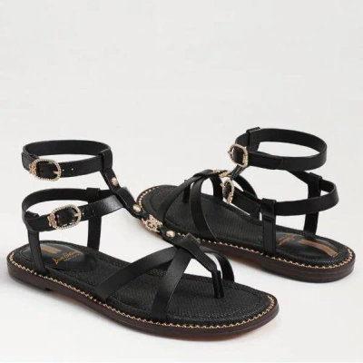 Sam Edelman Talya Ankle Strap Sandal In Black