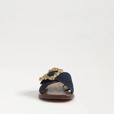 Sam Edelman Gracyn Slide Sandal Hudson Navy In Blue
