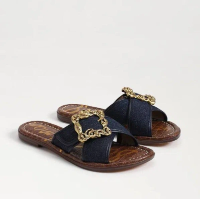 Sam Edelman Gracyn Slide Sandal Hudson Navy In Blue