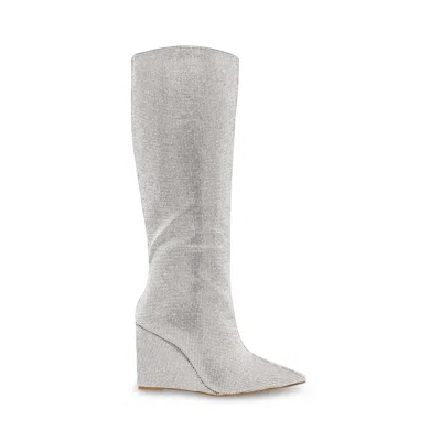 Steve Madden Boots In Silver