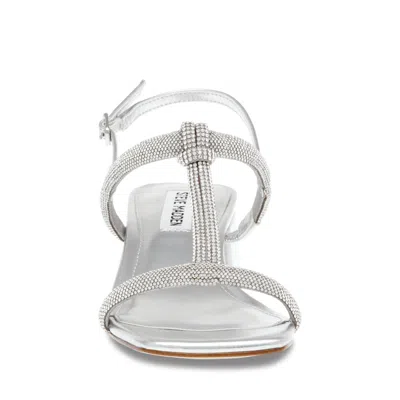 Shop Steve Madden Sandals In Silver