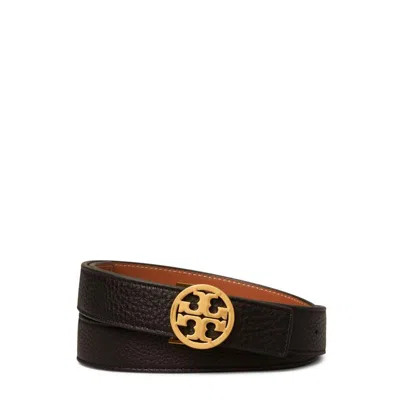 Shop Tory Burch 1'' Miller Belt In Black