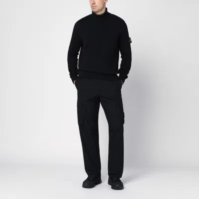 Stone Island Sweaters In Black