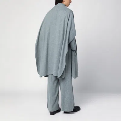 The Garment Wool-blend Cape In Grey
