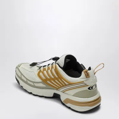 Shop Salomon Sneakers Acs Pro White/ochre/khaki In Multicolor