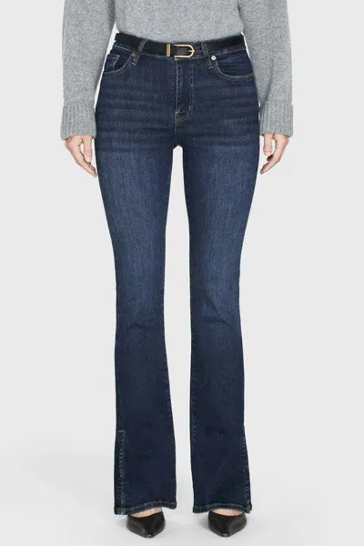 Frame Le Mini Boot Outseam Slit In Moonflower