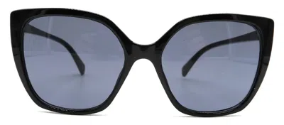 Rz By Rachel Zoe Freya Blk Butterfly Sunglasses In Grey