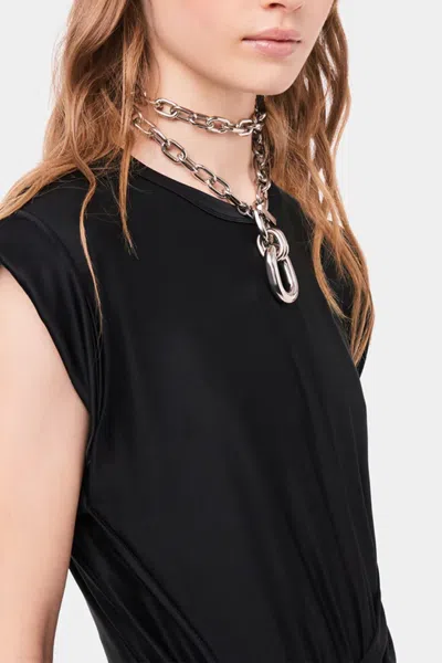 Rabanne Xl Link Pendant In Silver