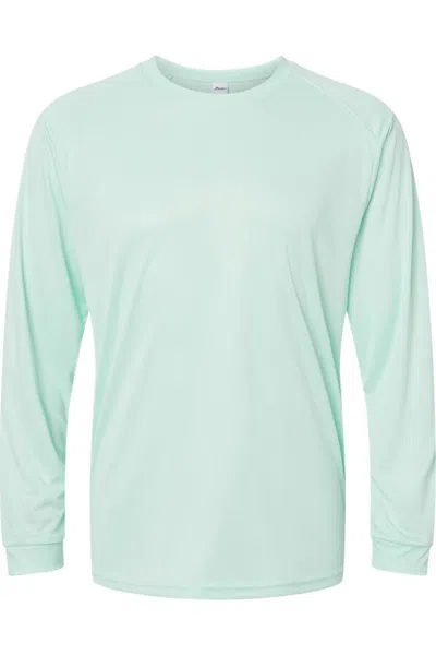 Paragon Long Islander Performance Long Sleeve T-shirt In Green