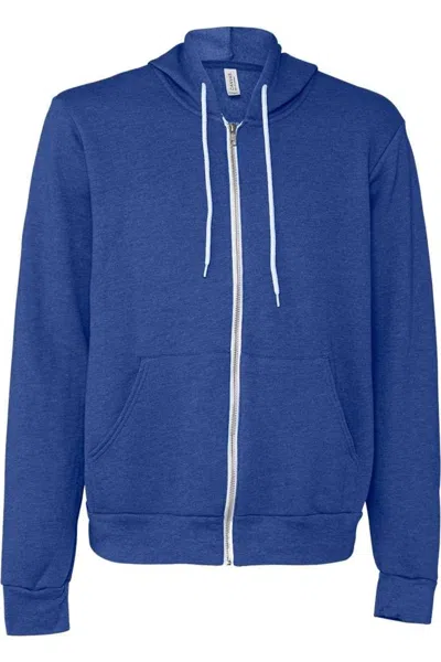 Bella+canvas Sponge Fleece Full-zip Hoodie In Multi
