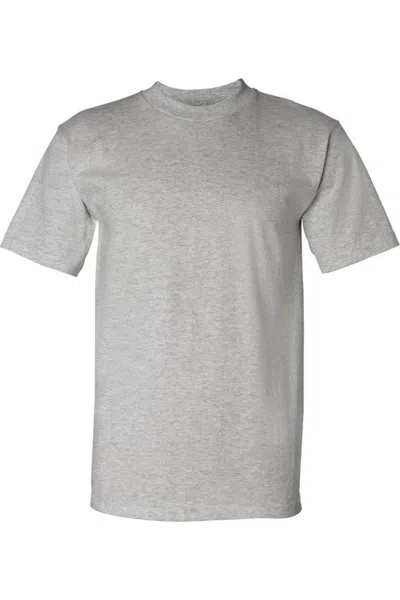 Bayside Union-made T-shirt With A Pocket In Gray