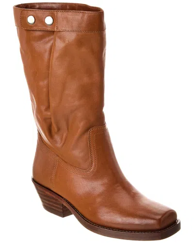 Isabel Marant Ademe Havana Biker Boot In Brown