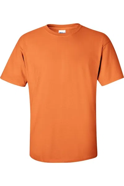 Gildan Dryblend Adult Unisex Short Sleeve T-shirt In Orange