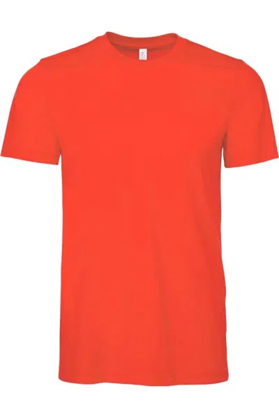 Bella+canvas Unisex Jersey Tee In Red