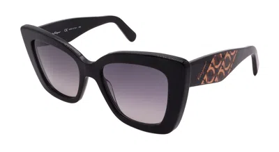 Ferragamo Sf1023s-001-52-18-145 In Black