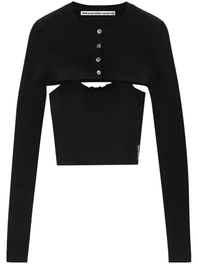 Shop Alexander Wang Sweaters In Black