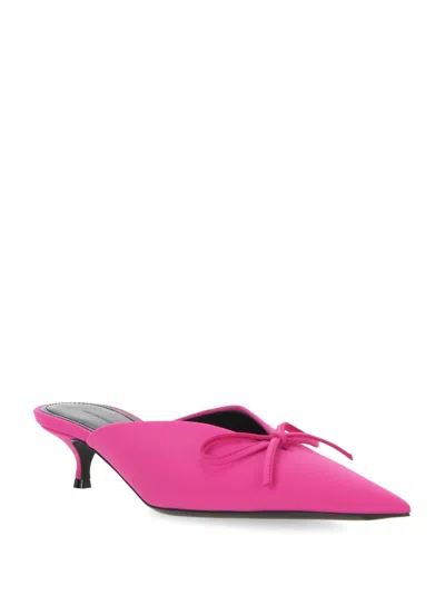 Shop Balenciaga Sandals In Sapndex/pink