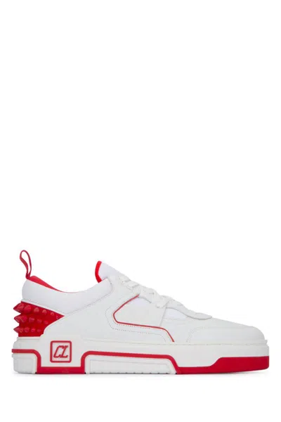 Shop Christian Louboutin Sneakers In Whiteloubi