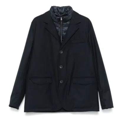Herno Jacket With Padding Clothing In Blue