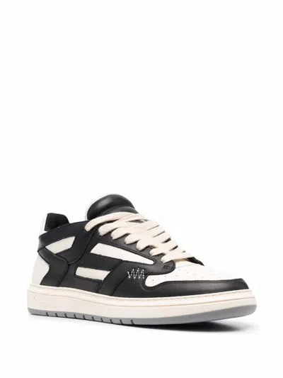 Represent Low Top Sneakers Featuring Contrast Panels In Black
