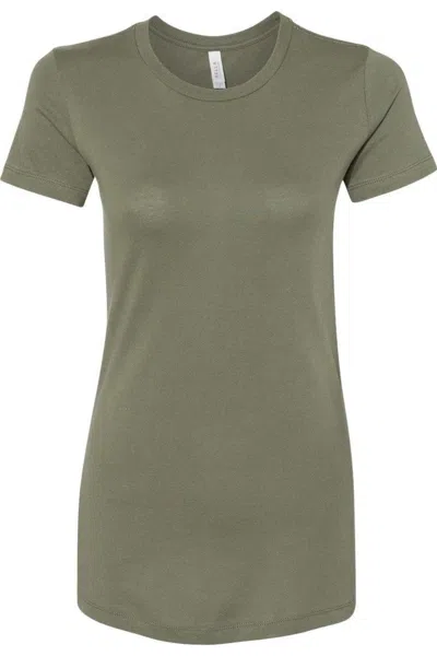 Bella+canvas Women´s Slim Fit Tee In Green