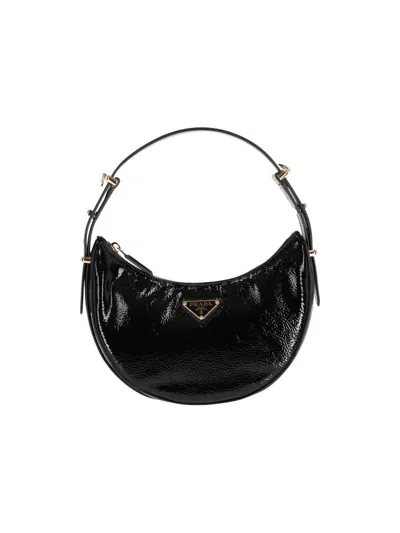 Shop Prada Sacca In Black