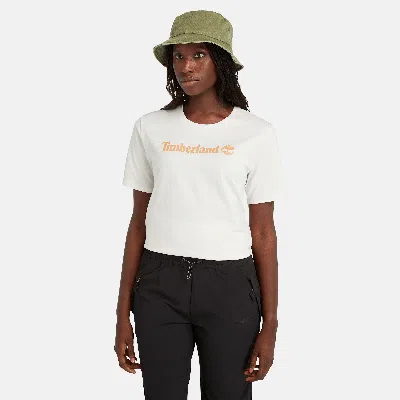 Timberland Women's Logo T-shirt In Blue